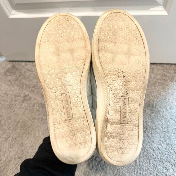 Steve Madden Sneakers Blue Light Wash Lace Up Womens 7 - Picture 7 of 8